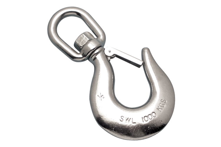 Stainless Steel Swivel Eye Hook, Cast, Light Duty, S0455-0100, S0455-0120, S0455-0150, S0455-0200
